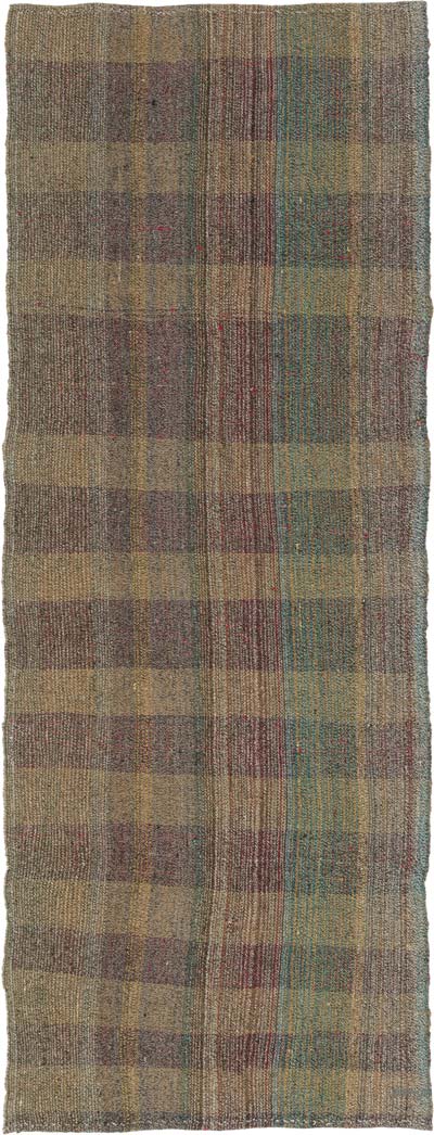 Vintage Anadolu Pala Kilimi (Çaput) - 114 cm x 297 cm