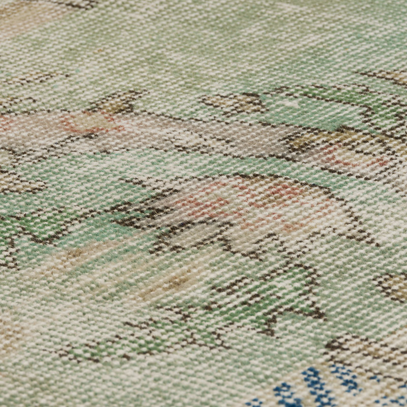 Alfombra Vintage Turca Anudada a Mano - 70 cm x 122 cm - K0085398