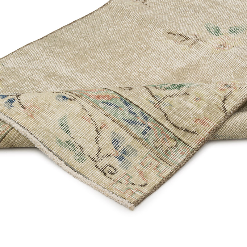 Pasillo Vintage Turco Anudado a Mano - 80 cm x 278 cm - K0085400