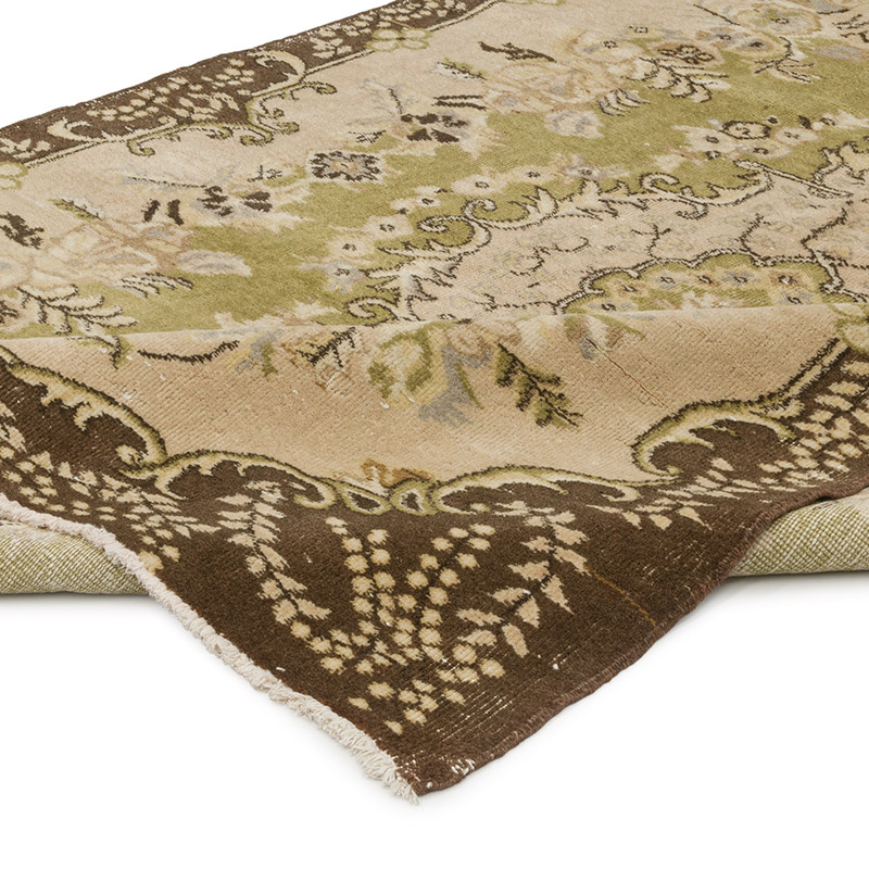 El Dokuma Vintage Halı - 184 cm x 265 cm - K0085403