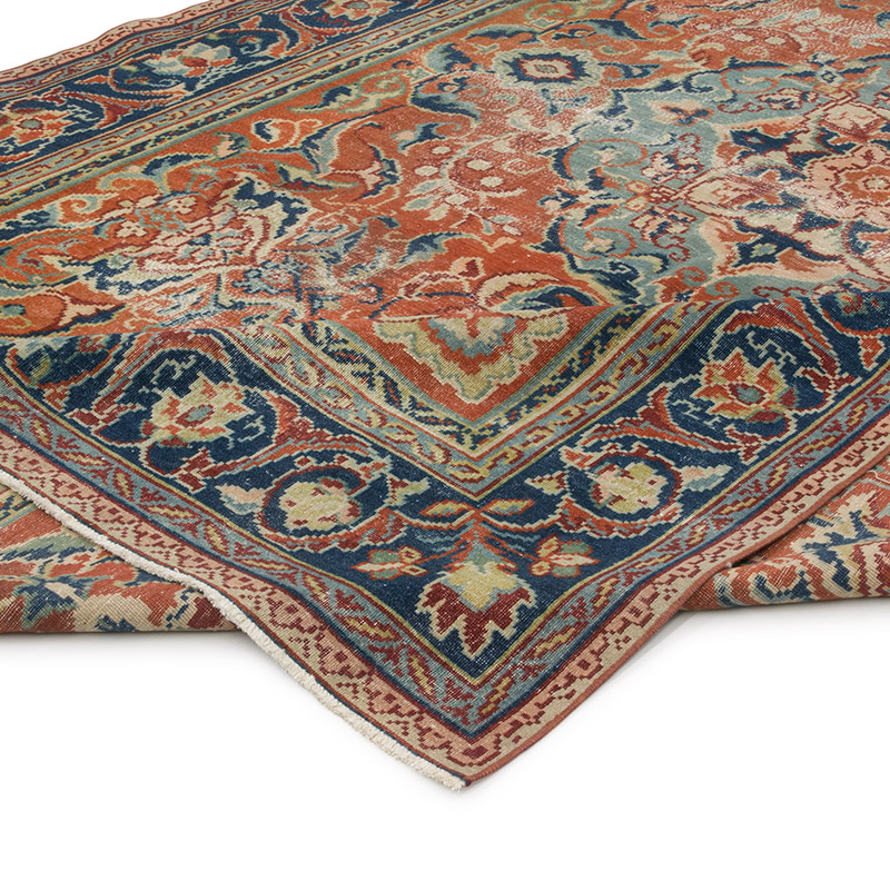 El Dokuma Vintage Halı - 242 cm x 387 cm - K0085404