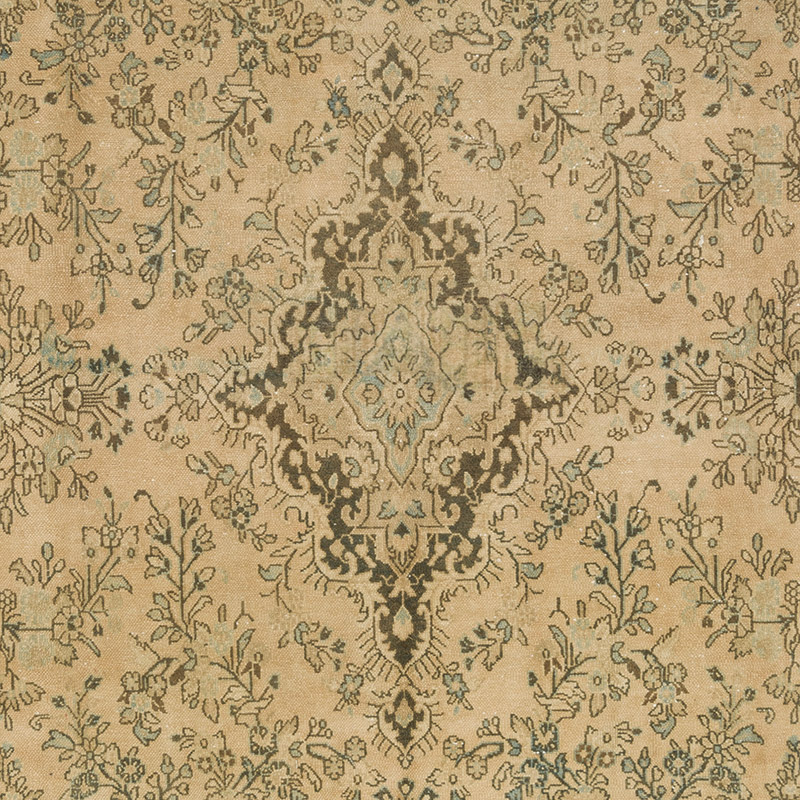Vintage Hand-Knotted Oriental Rug - 9' 11" x 12' 8" (119" x 152") - K0085405