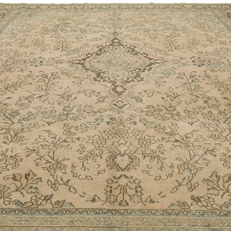 Vintage Hand-Knotted Oriental Rug - 9' 11" x 12' 8" (119" x 152") - K0085405