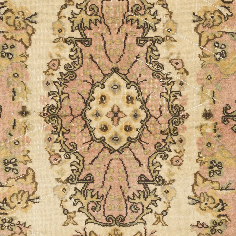 Vintage Turkish Hand-Knotted Rug - 3' 11" x 6' 9" (47" x 81") - K0085406