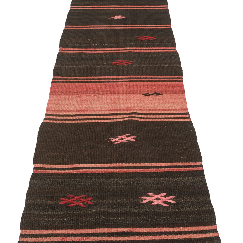 Corredor Vintage Anatolian Kilim - 58 cm x 410 cm - K0085407