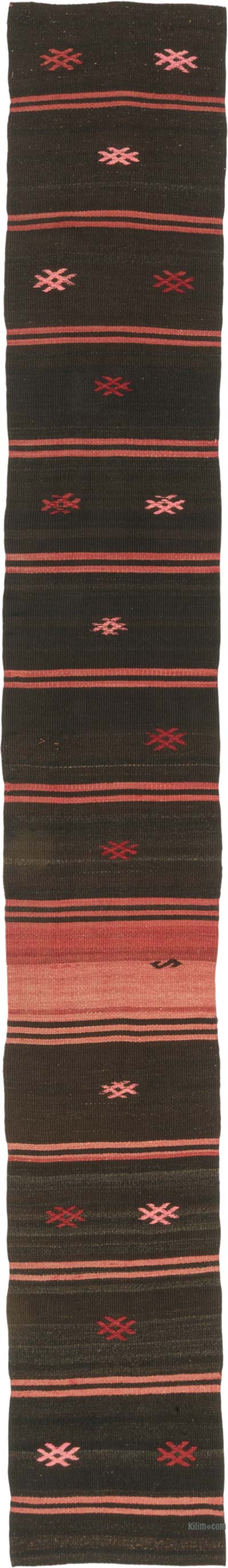Vintage Anatolian Kilim Runner - 1' 11" x 13' 5" (23" x 161")