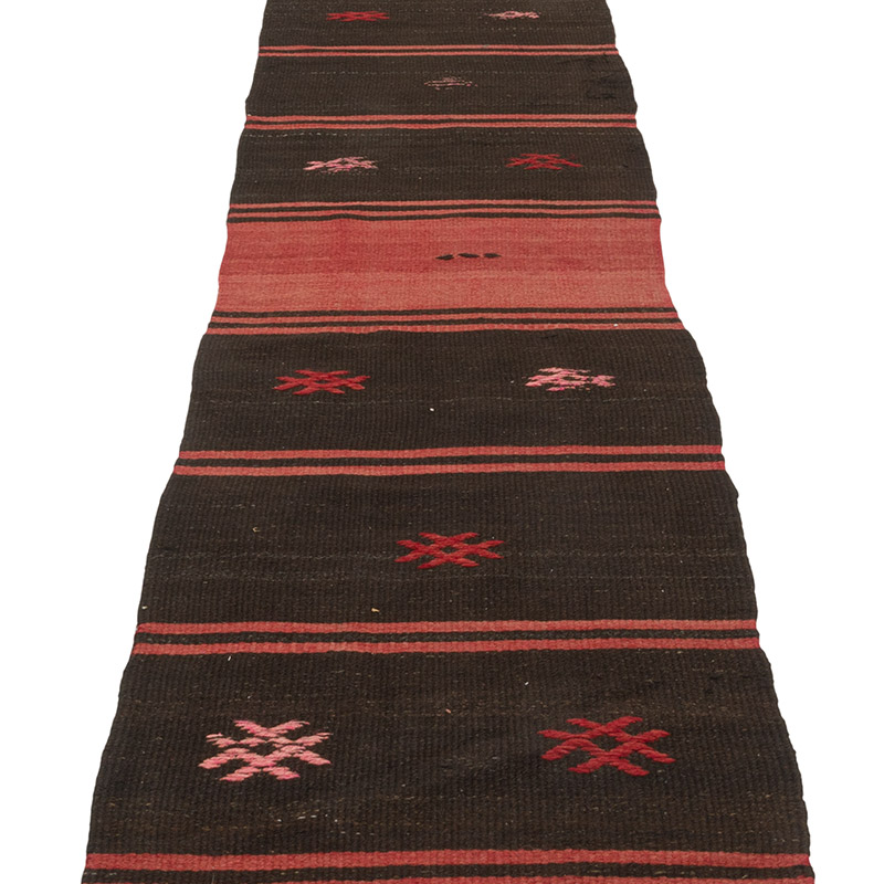 Corredor Vintage Anatolian Kilim - 57 cm x 406 cm - K0085408