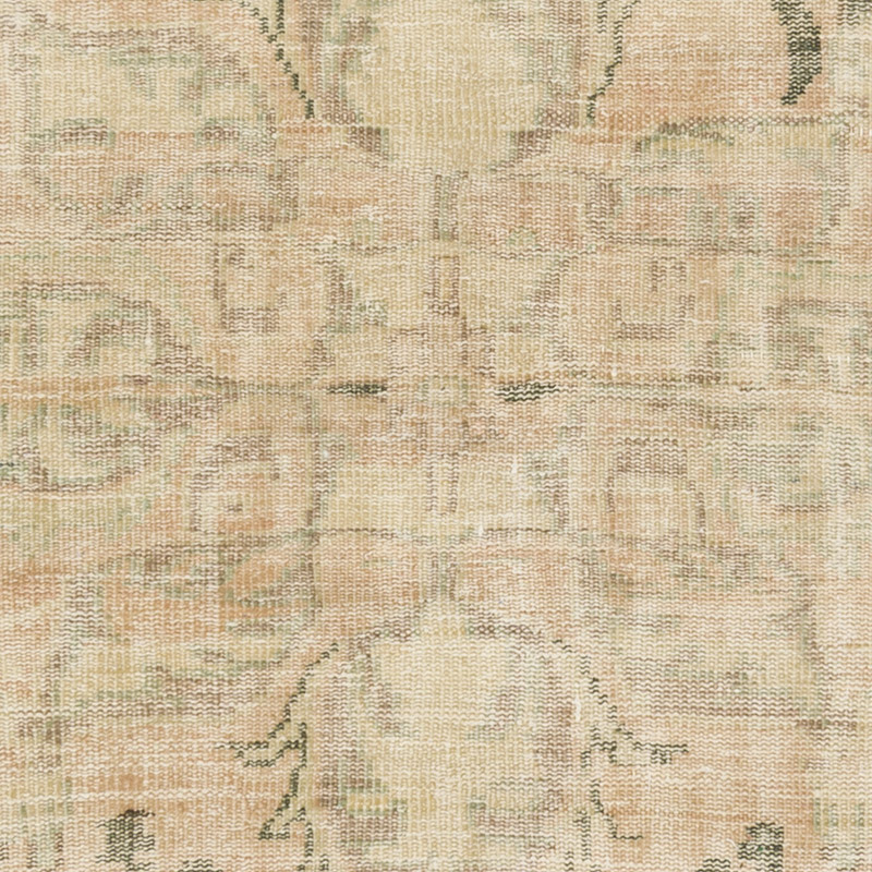 Pasillo Vintage Turco Anudado a Mano - 88 cm x 295 cm - K0085409