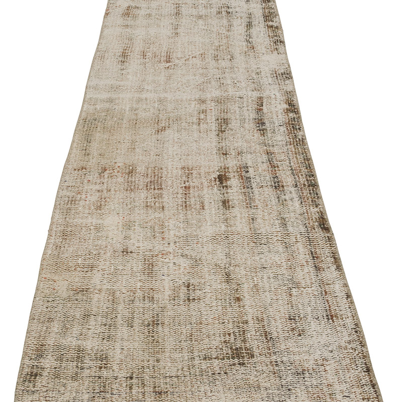 Pasillo Vintage Turco Anudado a Mano - 62 cm x 220 cm - K0085414