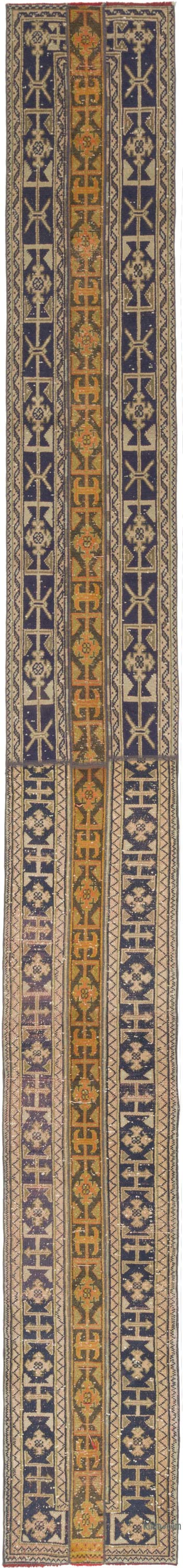 Vintage Turkish Runner Rug - 2' 4" x 20' 4" (28" x 244")
