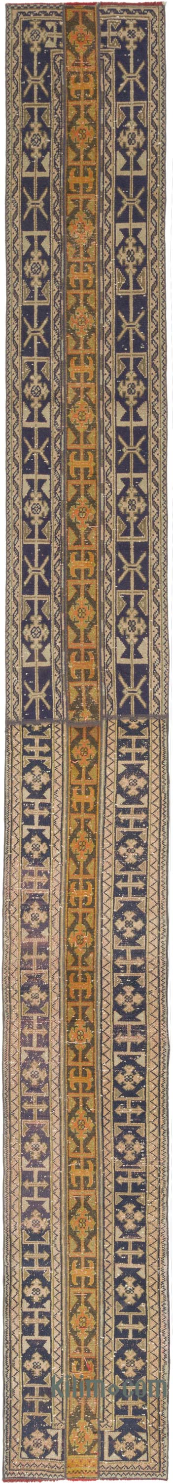 Vintage Turkish Runner Rug - 2' 4" x 20' 4" (28" x 244") - K0085417
