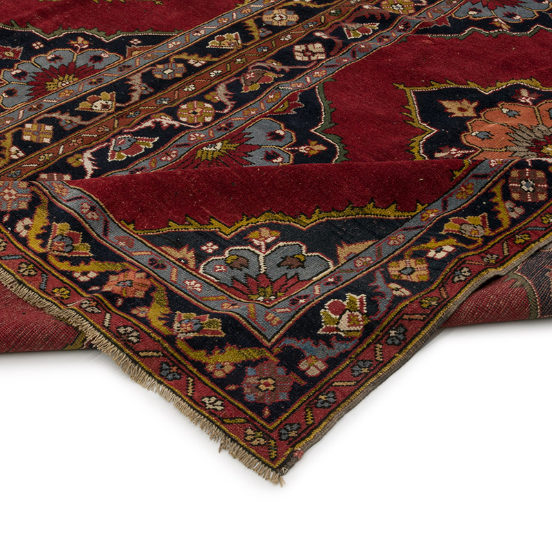 Alfombra Vintage Turca Anudada a Mano - 300 cm x 318 cm - K0085421
