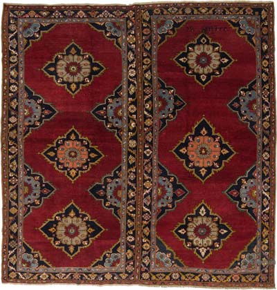 El Dokuma Vintage Halı - 300 cm x 318 cm