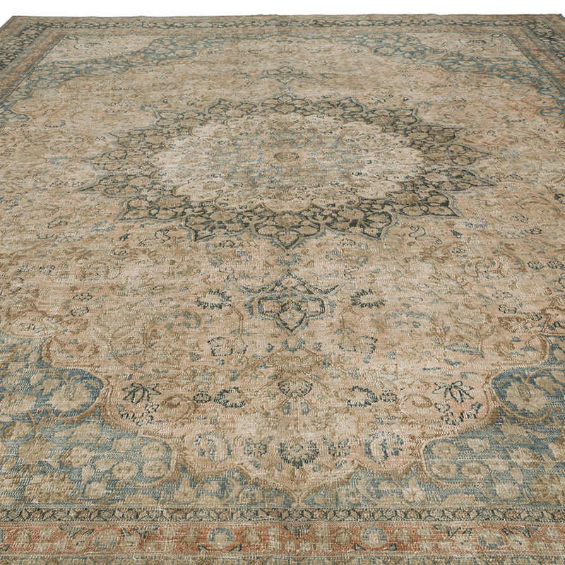 El Dokuma Vintage Halı - 295 cm x 387 cm - K0085423
