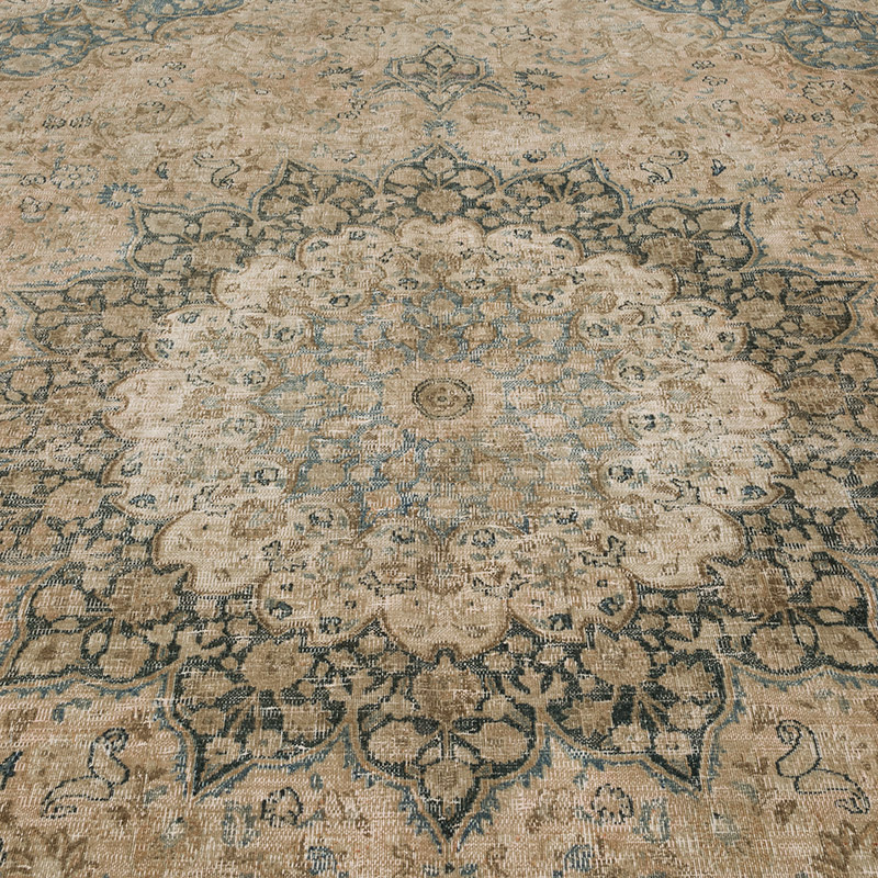 El Dokuma Vintage Halı - 295 cm x 387 cm - K0085423