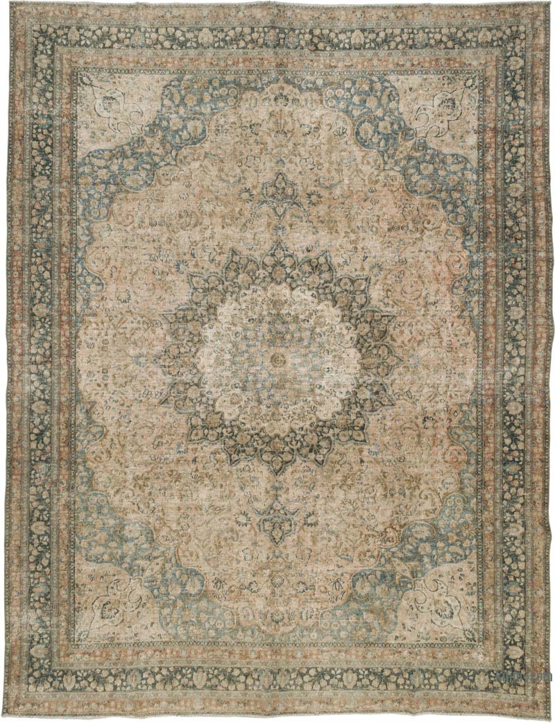 El Dokuma Vintage Halı - 295 cm x 387 cm - K0085423