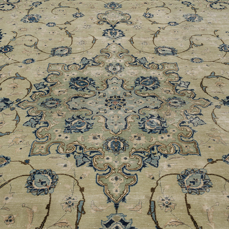 Alfombra Oriental Vintage Anudada a Mano - 295 cm x 388 cm - K0085424