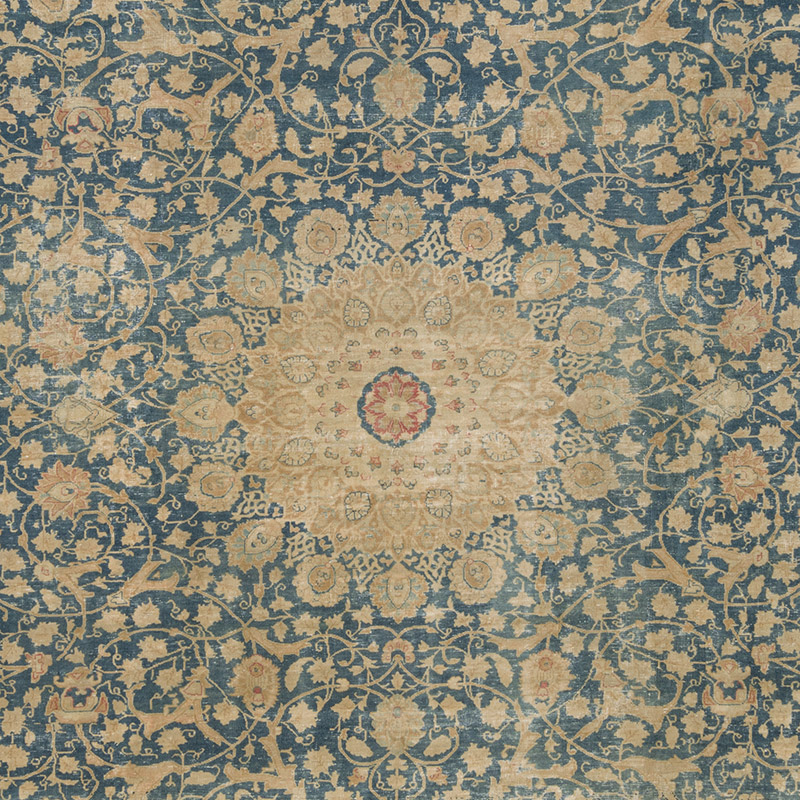 Alfombra Oriental Vintage Anudada a Mano - 294 cm x 376 cm - K0085425
