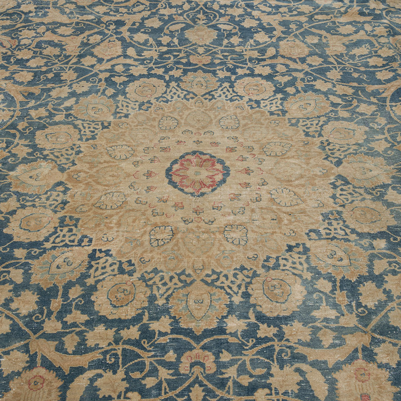Alfombra Oriental Vintage Anudada a Mano - 294 cm x 376 cm - K0085425