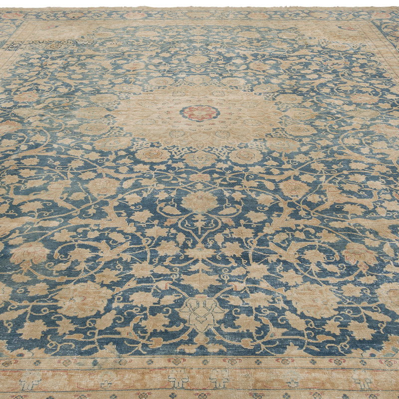 Alfombra Oriental Vintage Anudada a Mano - 294 cm x 376 cm - K0085425