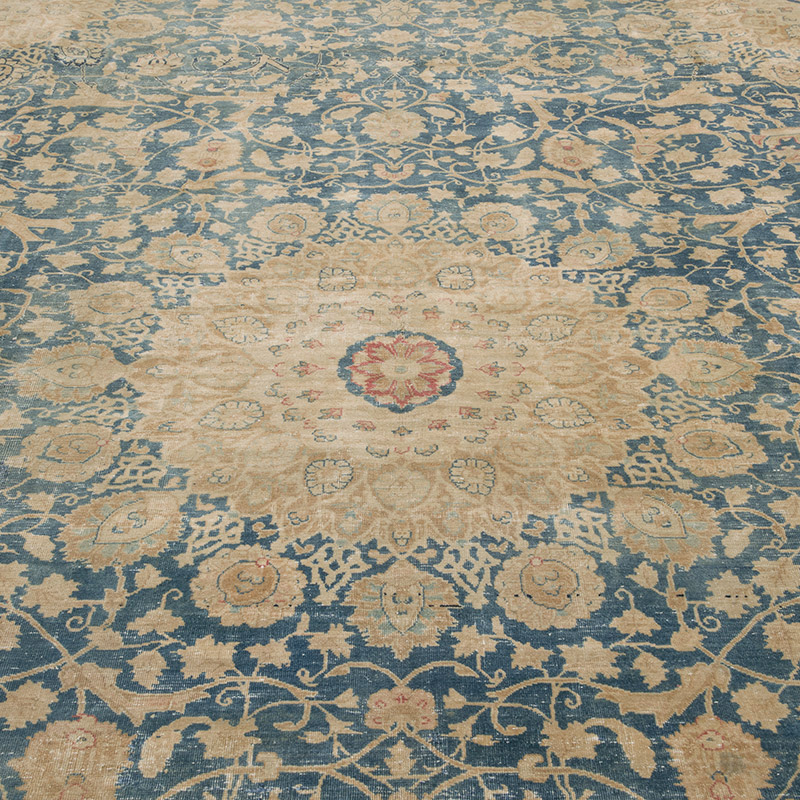 Alfombra Oriental Vintage Anudada a Mano - 294 cm x 376 cm - K0085425