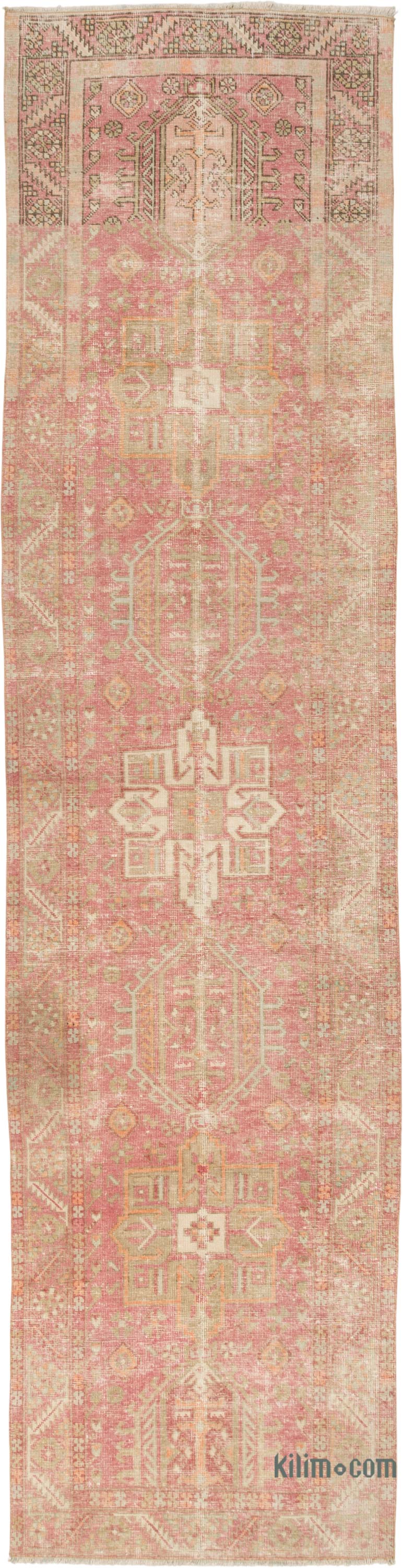 Vintage Anadolu Yolluk - 109 cm x 427 cm - K0085427