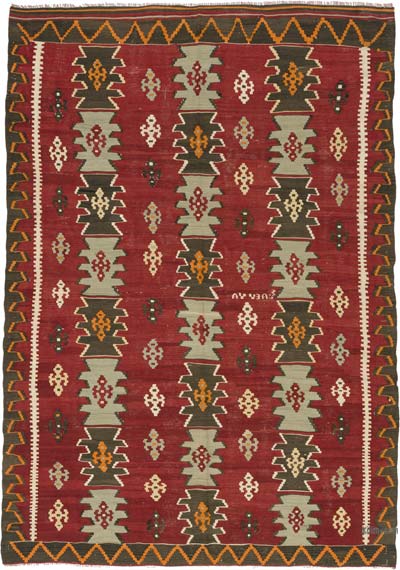 Vintage Anatolian Kilim Rug