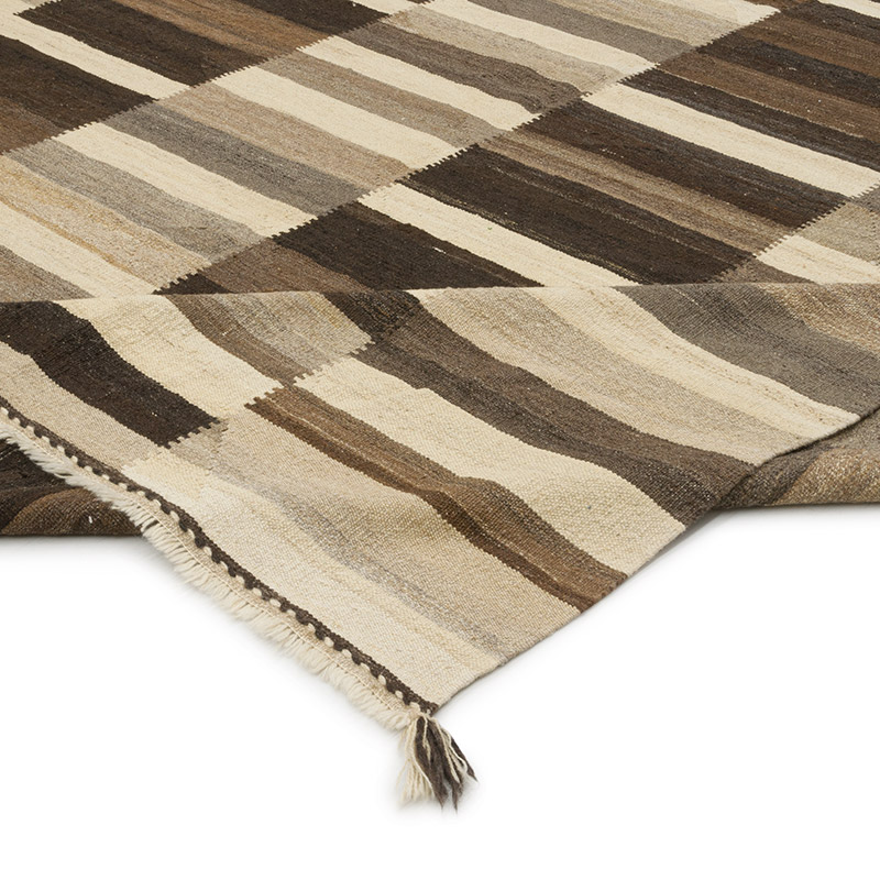 New Handwoven Turkish Kilim Rug - 9' 8" x 12' 8" (116" x 152") - K0085448