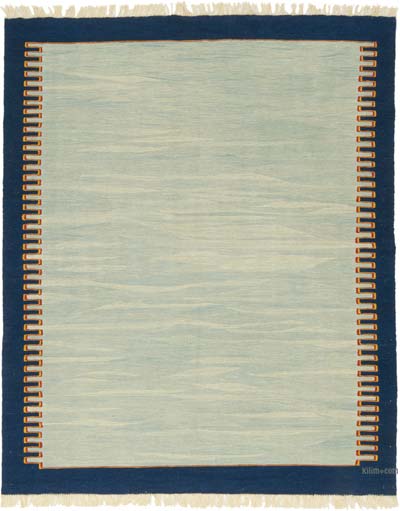 Yeni Kök Boya El Dokuma Kilim - 193 cm x 236 cm