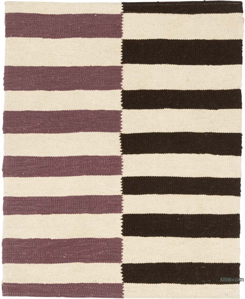 New Handwoven Turkish Kilim Rug - 2'  x 2' 6" (24" x 30") - K0085452