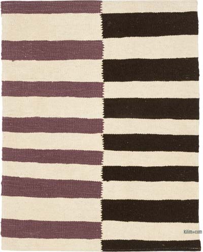 New Handwoven Turkish Kilim Rug - 2'  x 2' 6" (24" x 30")