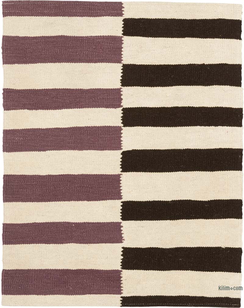 New Handwoven Turkish Kilim Rug - 2'  x 2' 6" (24" x 30") - K0085455