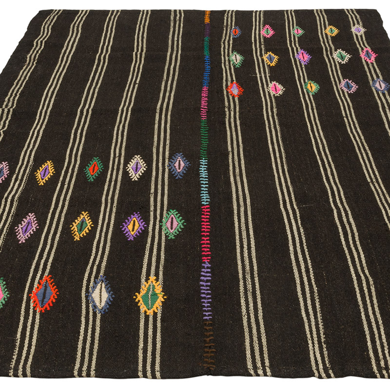 Alfombra Vintage Anatolian Kilim - 142 cm x 222 cm - K0085483
