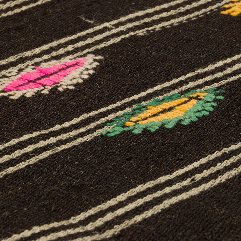 Alfombra Vintage Anatolian Kilim - 142 cm x 222 cm - K0085483