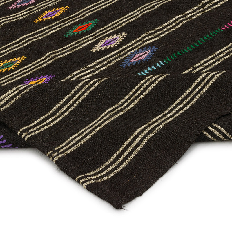 Alfombra Vintage Anatolian Kilim - 142 cm x 222 cm - K0085483