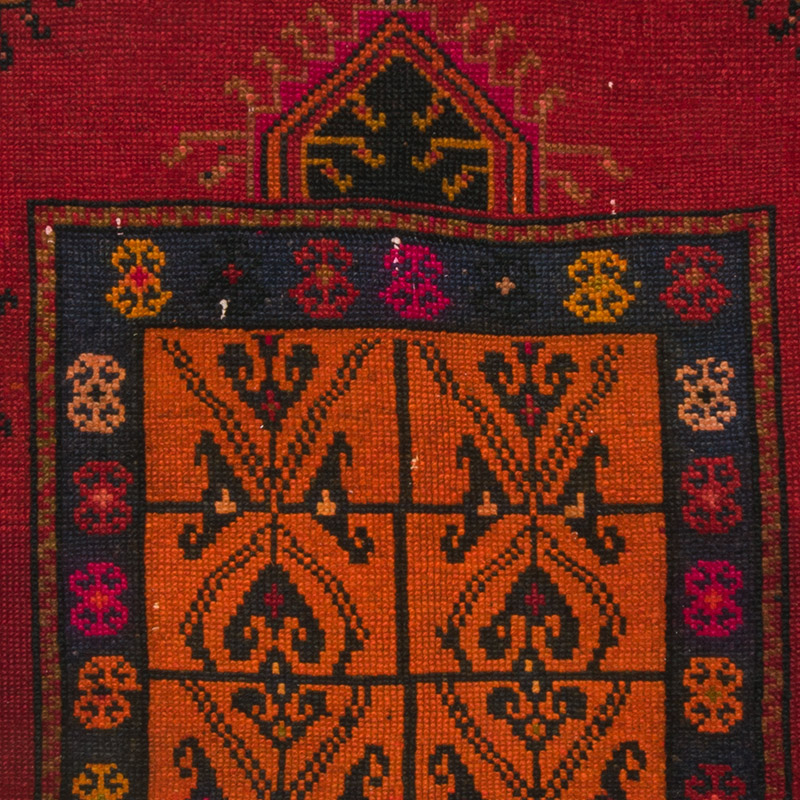 El Dokuma Vintage Halı - K0085485