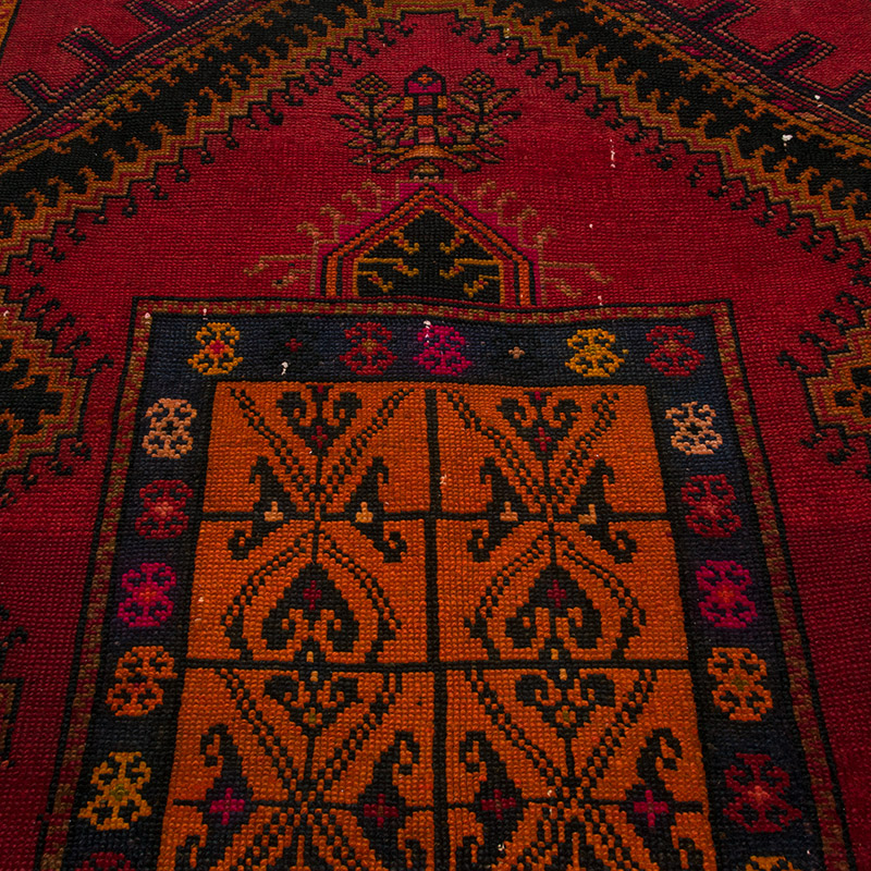 El Dokuma Vintage Halı - K0085485