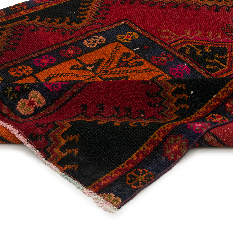 El Dokuma Vintage Halı - K0085485