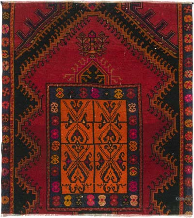 Alfombra Vintage Turca Anudada a Mano