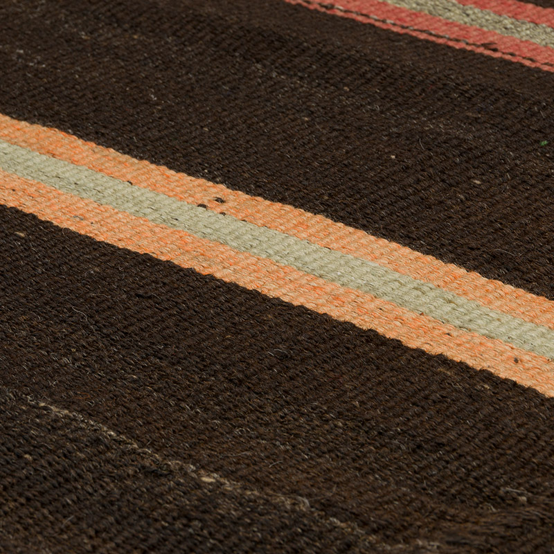 Vintage Anatolian Kilim Rug - 6' 5" x 11' 10" (77" x 142") - K0085486