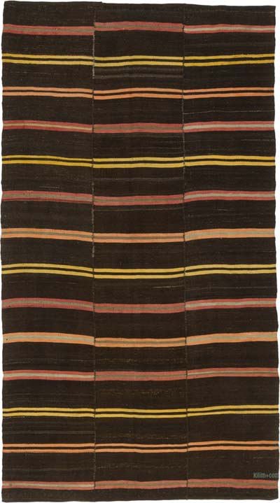 Vintage Anatolian Kilim Rug - 6' 5" x 11' 10" (77" x 142")