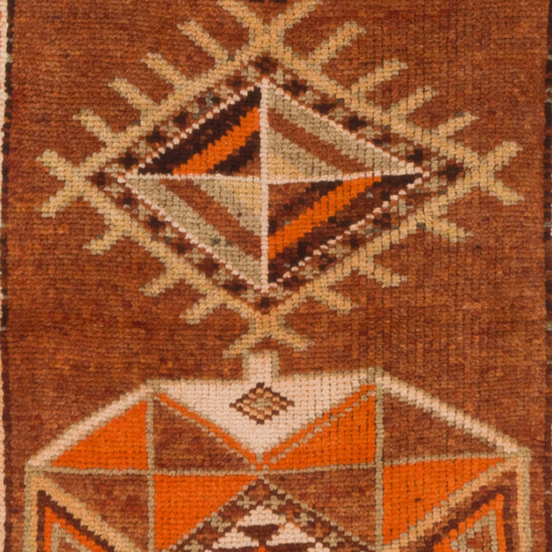 Vintage Tribal Runner Rug - 2' 11" x 13' 7" (35" x 163") - K0085487