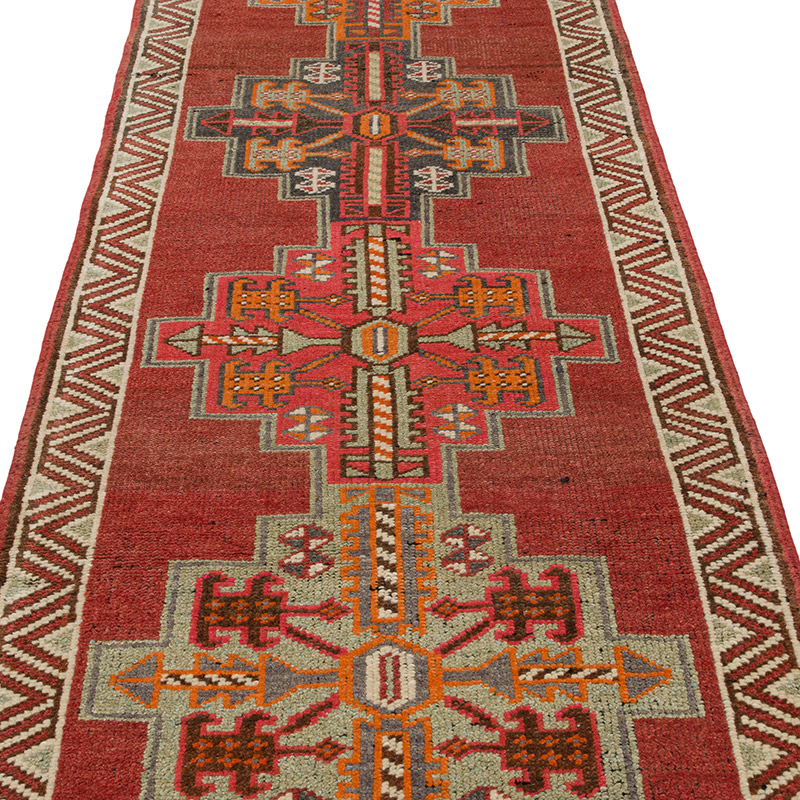 Vintage Anadolu Yolluk - 88 cm x 422 cm - K0085488
