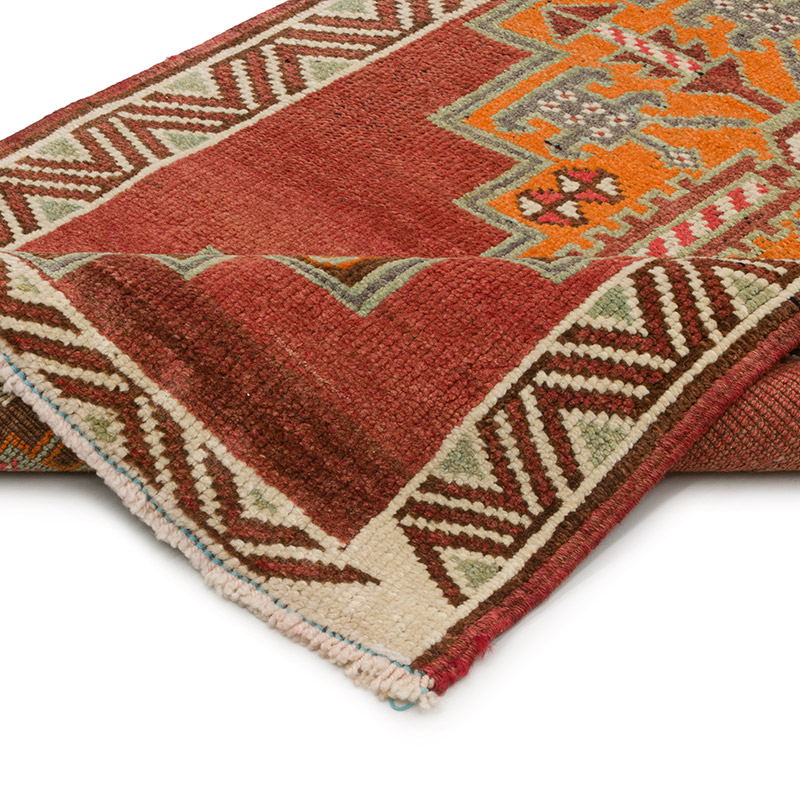 Vintage Anadolu Yolluk - 88 cm x 422 cm - K0085488