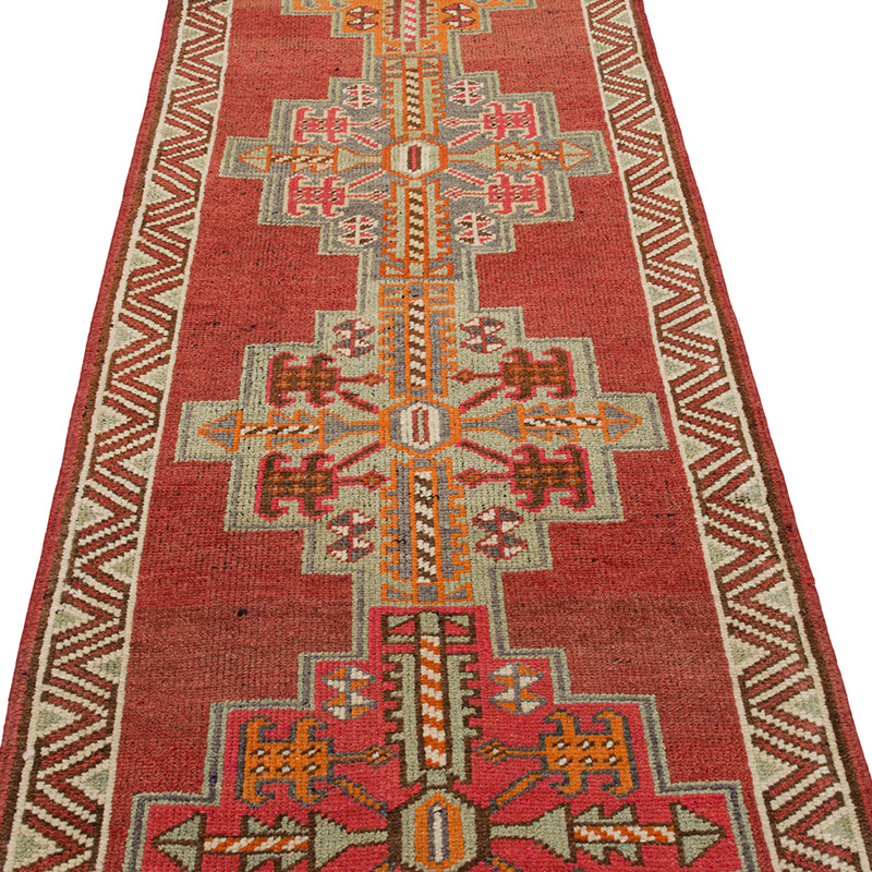 Vintage Anadolu Yolluk - 88 cm x 422 cm - K0085488