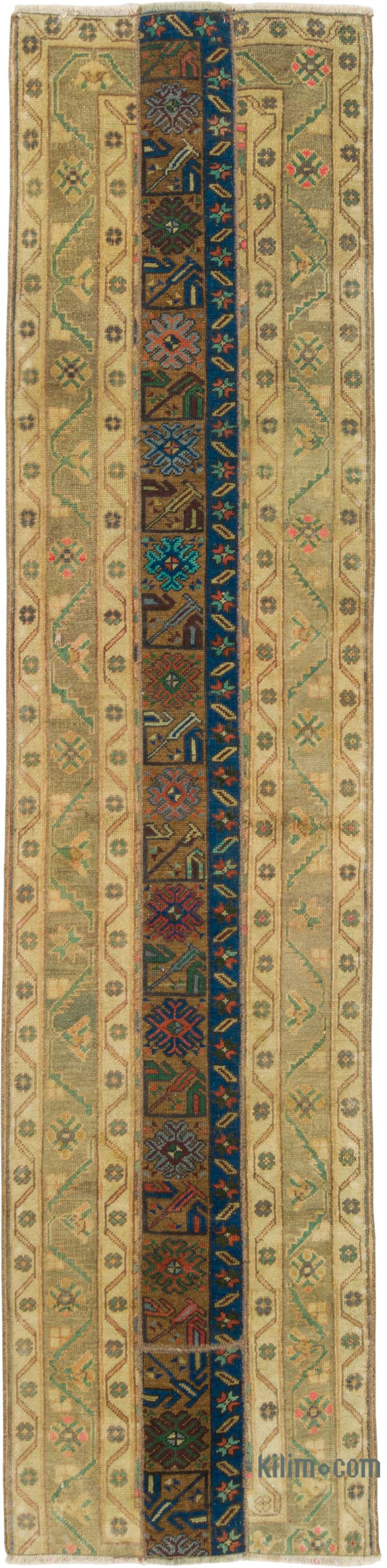 Vintage Turkish Runner Rug - 2' 6" x 10' 2" (30" x 122") - K0085489