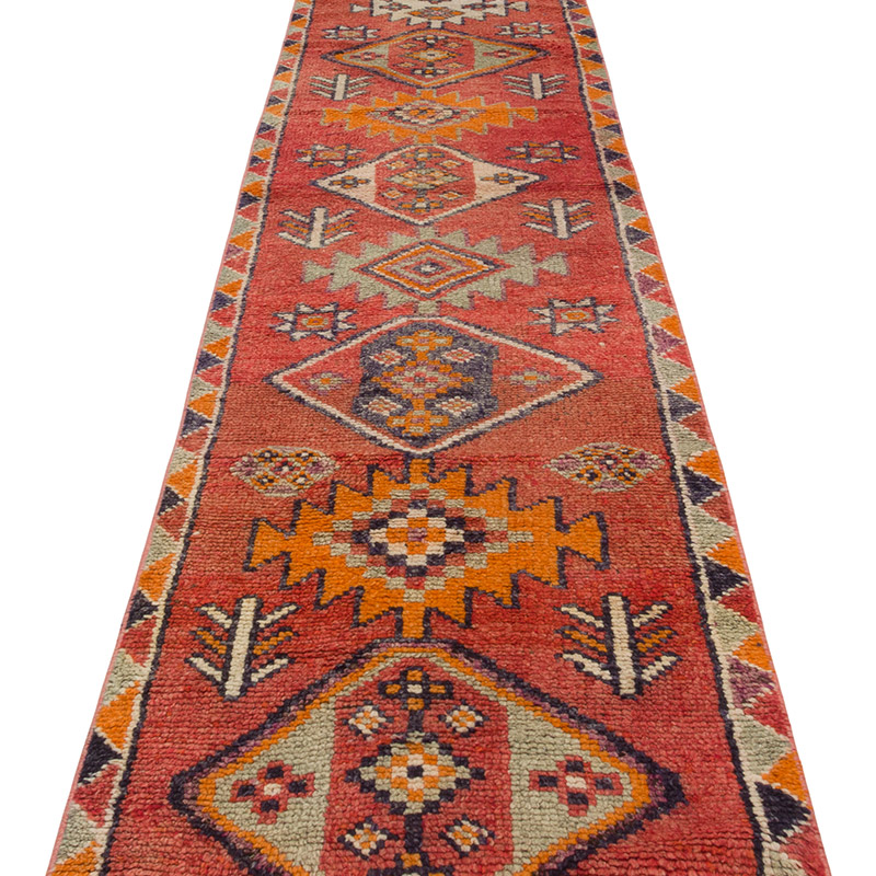 Alfombra Vintage de pasillo - K0085491