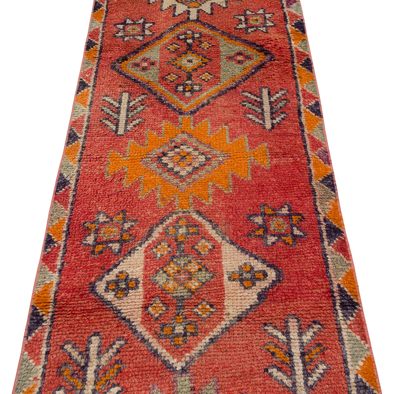 Alfombra Vintage de pasillo - K0085491