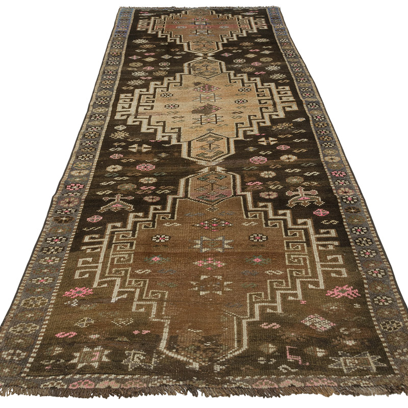 Vintage Anadolu Yolluk - 95 cm x 287 cm - K0085493