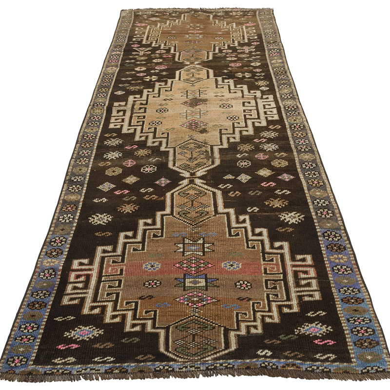 Vintage Anadolu Yolluk - 95 cm x 287 cm - K0085493
